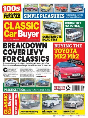 Cover image for Classic Car Buyer: Jan 19 2022